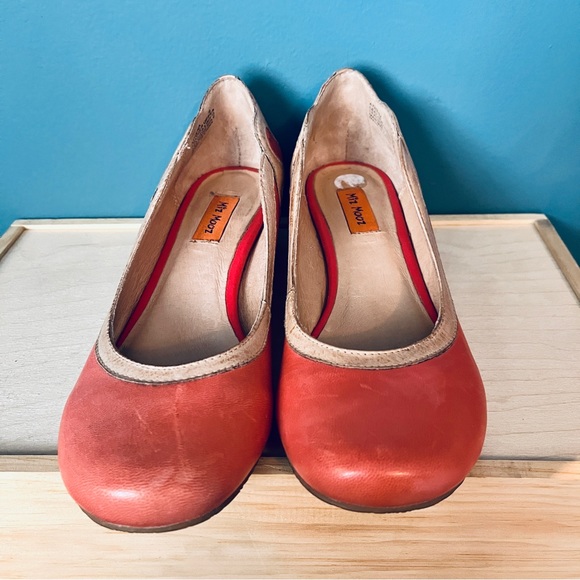 Cute coral heels size 6 - Picture 5 of 9